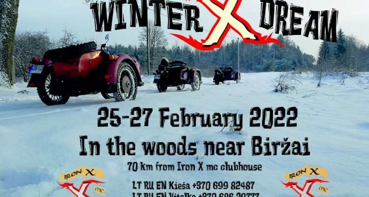 Winter X Dream 2022 vasario 25-27 d. Biržų giria